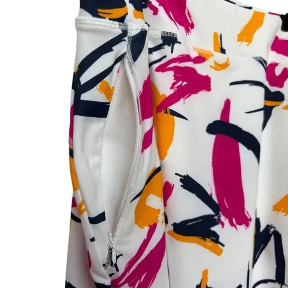 Annika Abstract Print Athletic - Golf Skort with UPF Sun Protection size XL - Picture 4 of 8